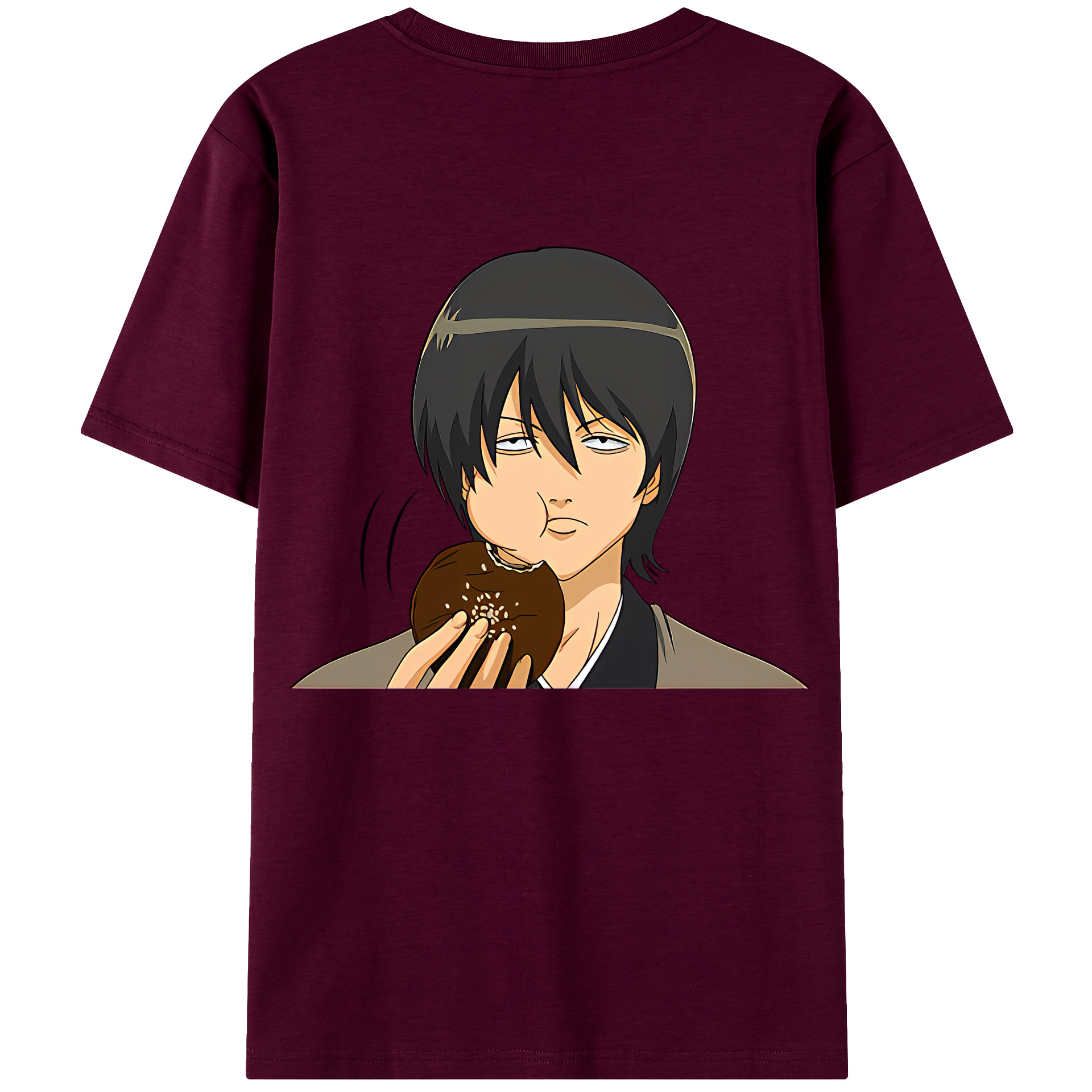 （画像用） ぎんたま 坂田銀時（さかたぎんとき） 神楽 志村新八（しむら しんぱち） GINTAMA Sakata Gintoki Kagura Shimura Shinpachi レディース半袖Tシャツ(バックプリント)